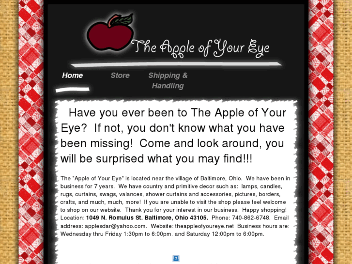 www.theappleofyoureye.net