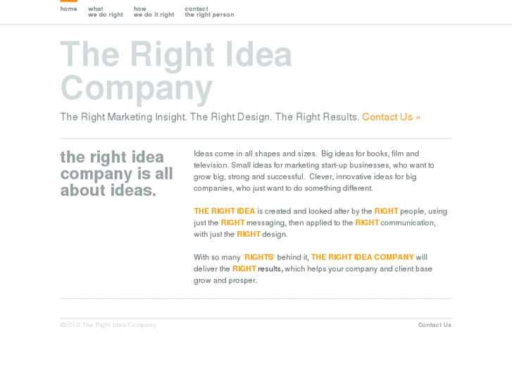www.therightideacompany.com