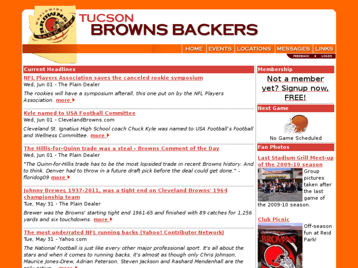 www.tucsonbrownsbackers.com