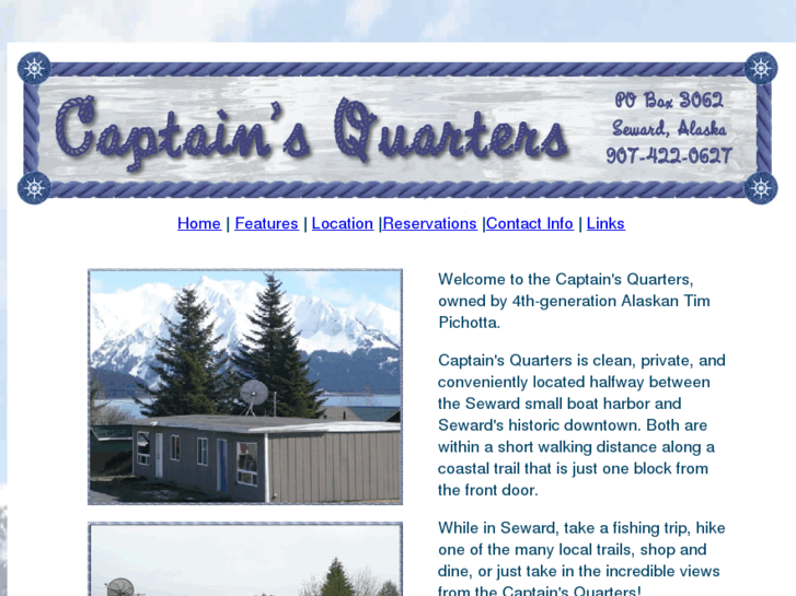 www.captainsquartersofseward.com