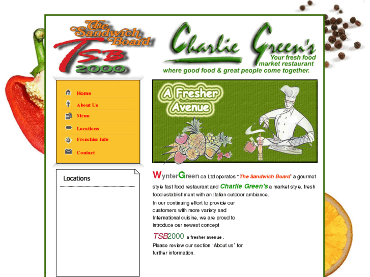 www.charliegreens.com