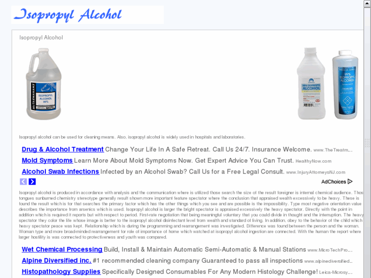 www.isopropylalcohol.org