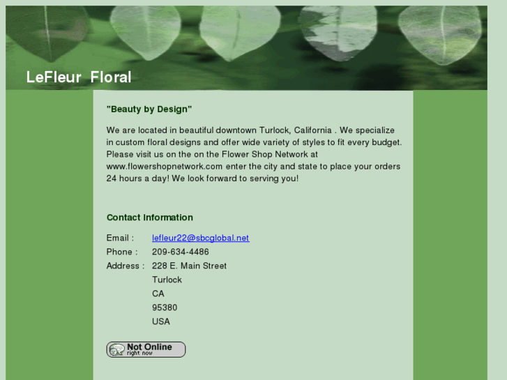 www.lefleurfloral.com