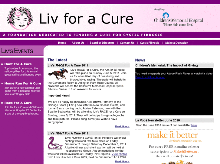 www.livforacure.org