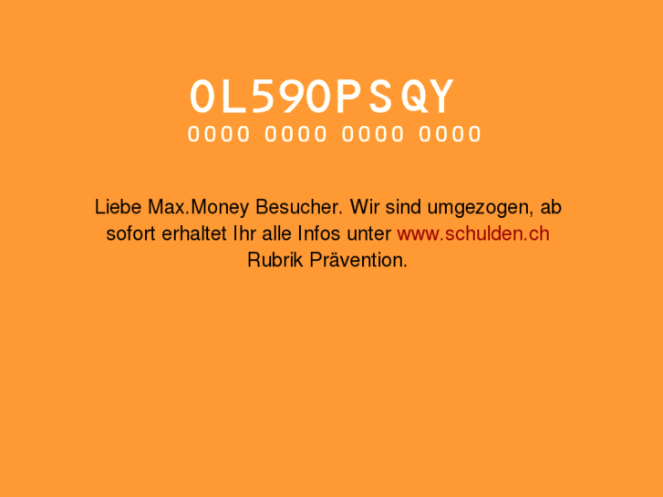 www.maxmoney.ch