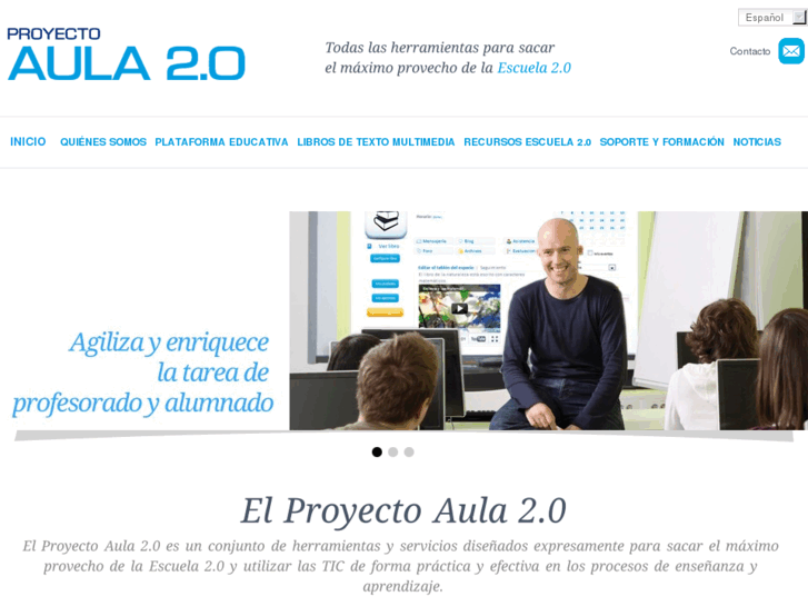 www.proyectoaula20.com