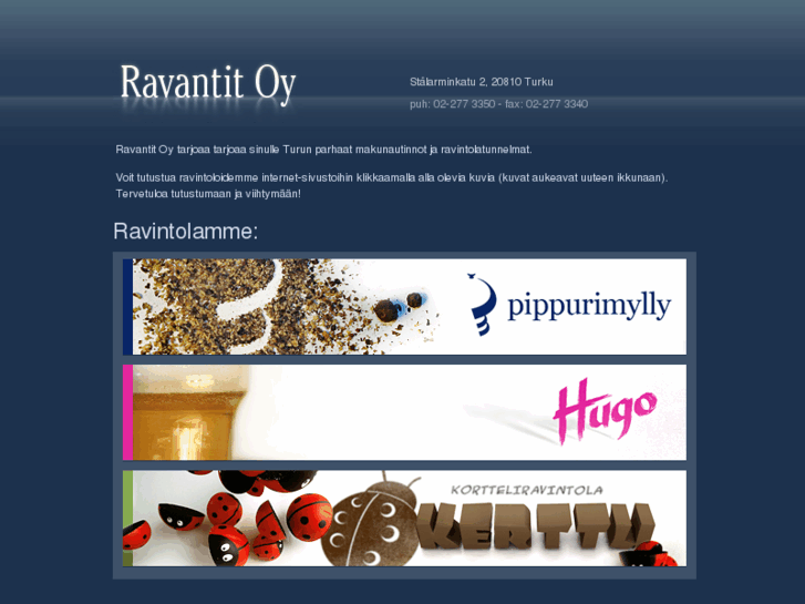 www.ravantit.fi