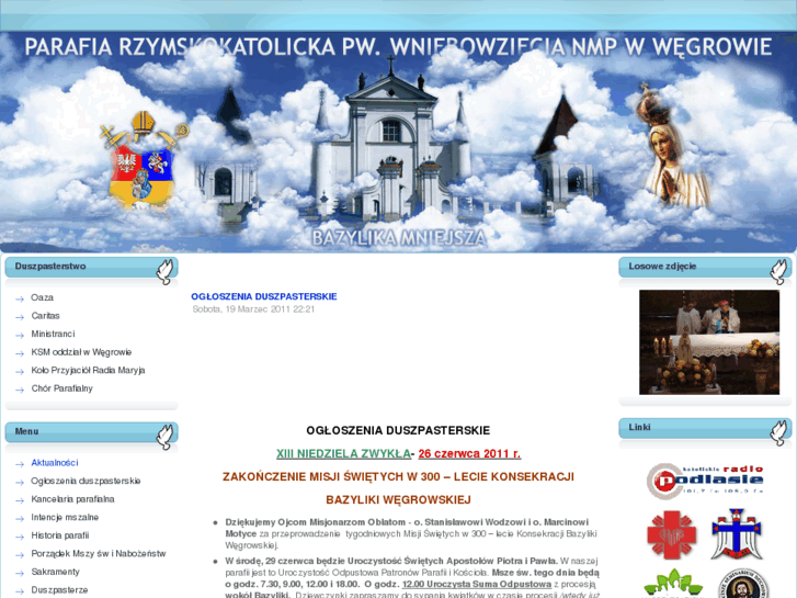 www.bazylikawegrow.pl