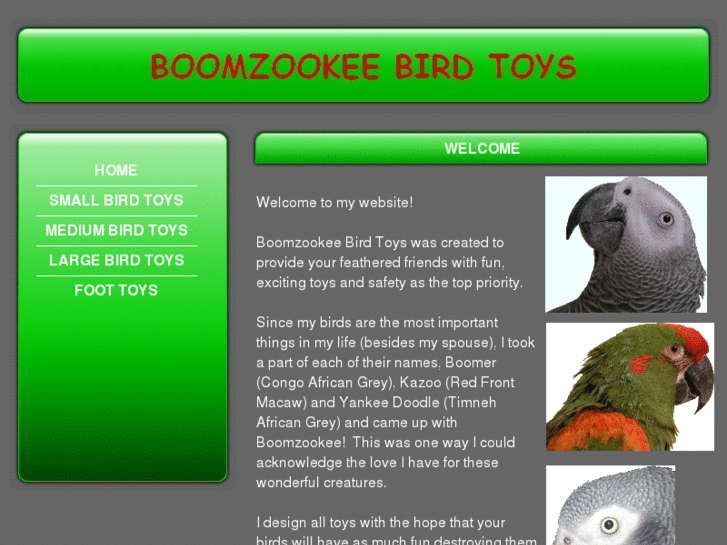 www.boomzookeebirdtoys.com