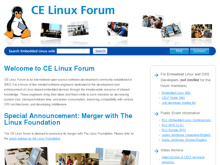 www.celinuxforum.org