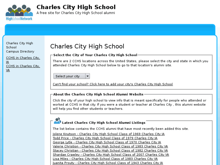 www.charlescityhighschool.org