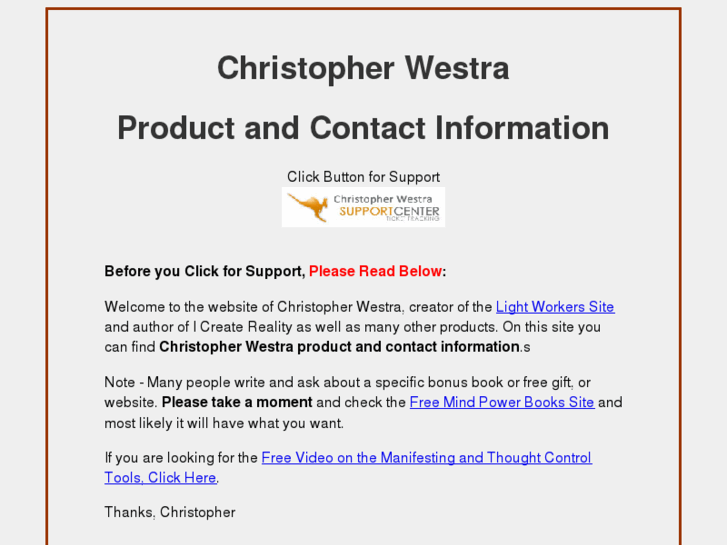 www.christopherwestra.com