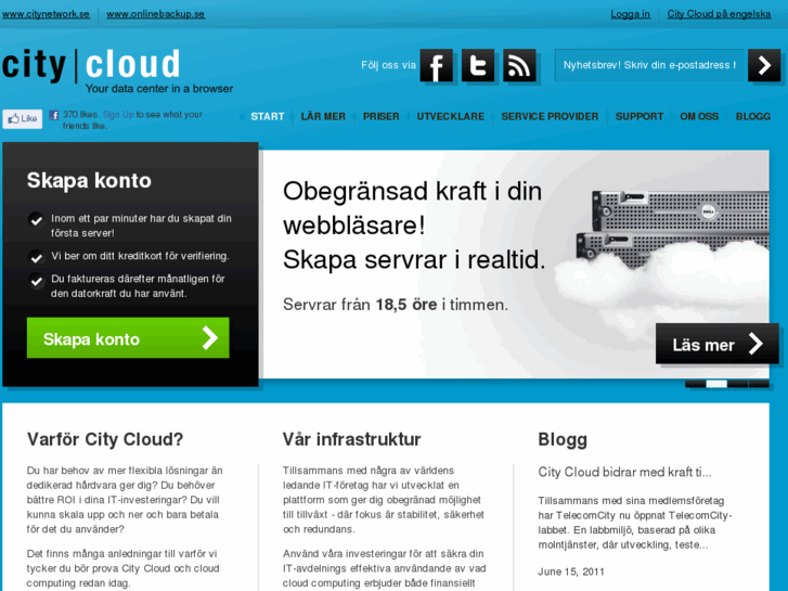 www.citycloud.se