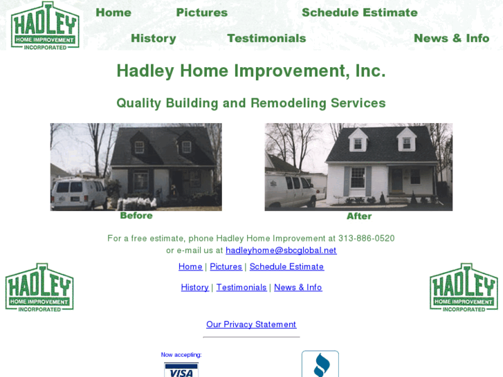 www.hadleyhomeimprovement.com