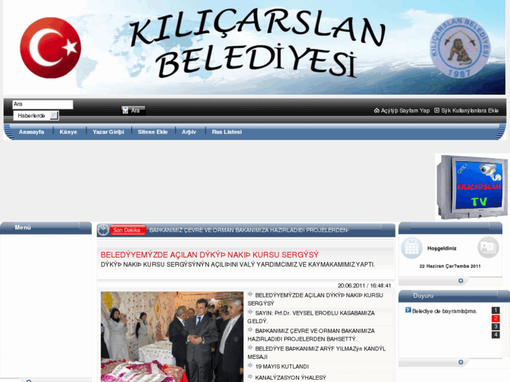 www.kilicarslan.bel.tr