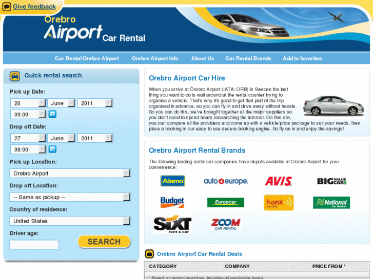 www.orebroairportcarhire.com