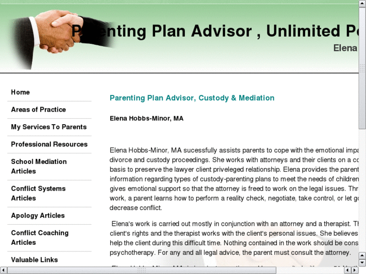 www.parentingplanadvisor.com