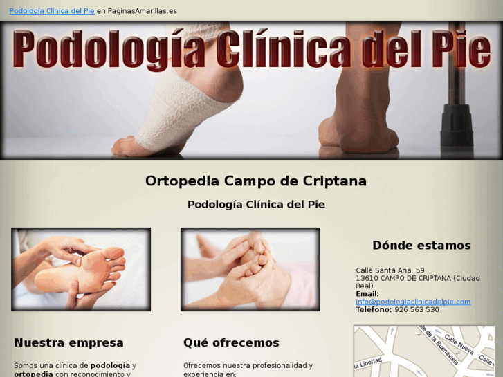 www.podologiaclinicadelpie.com