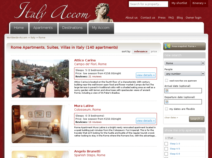 www.rome-accom.com