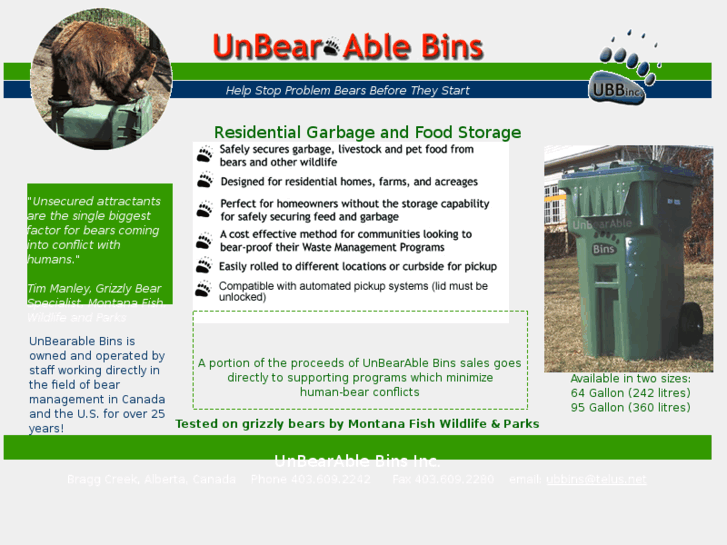 www.unbearablebins.com