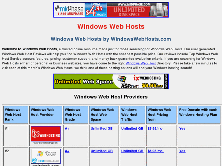 www.windowswebhosts.net