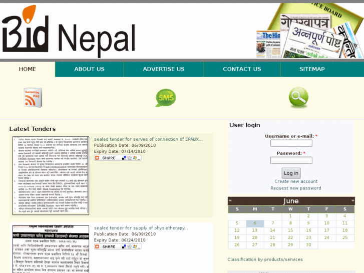 www.bidnepal.com