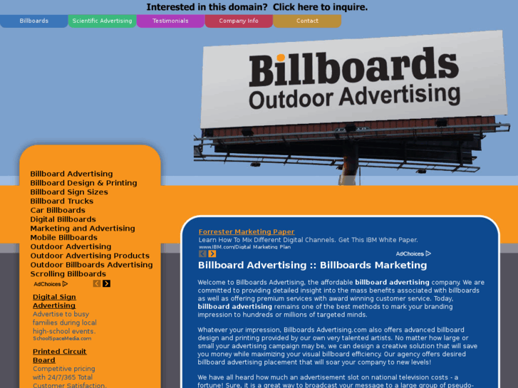 www.billboardsadvertising.com