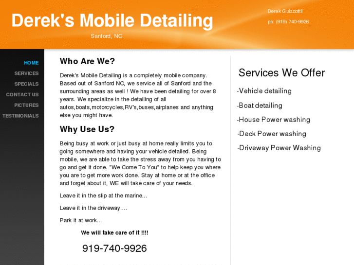 www.dereksmobiledetailing.com