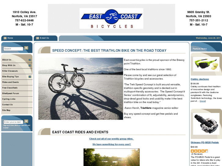 www.eastcoastbicycles.com