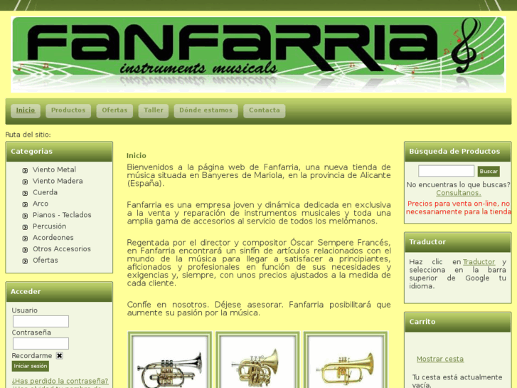 www.fanfarria.es