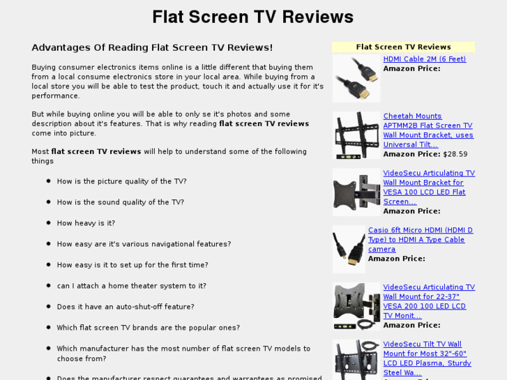 www.flatscreentvreviewsonline.net