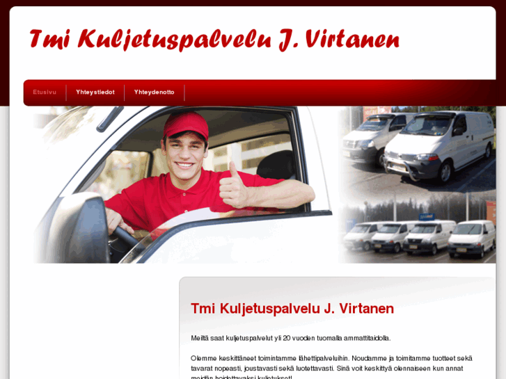 www.kuljetuspalveluvirtanen.com