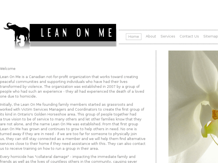 www.leanonmefoundation.com