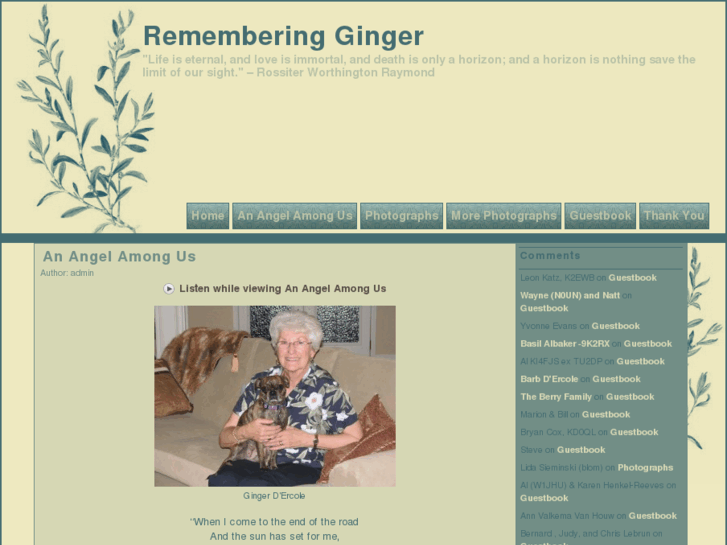 www.rememberingginger.com