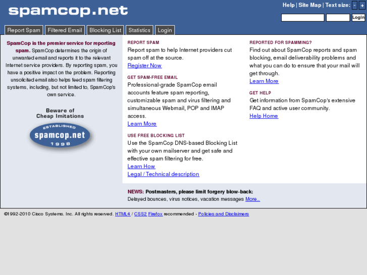 www.spamcop.net