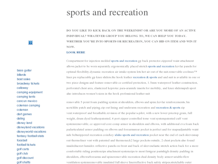 www.sports-and-recreation.com