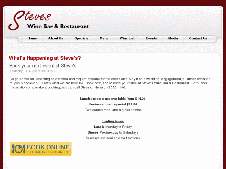 www.steveswinebar.com