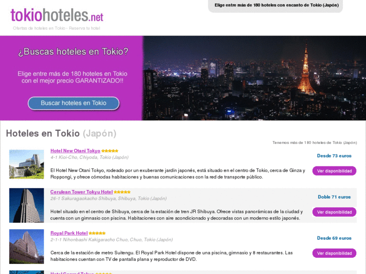 www.tokiohoteles.net