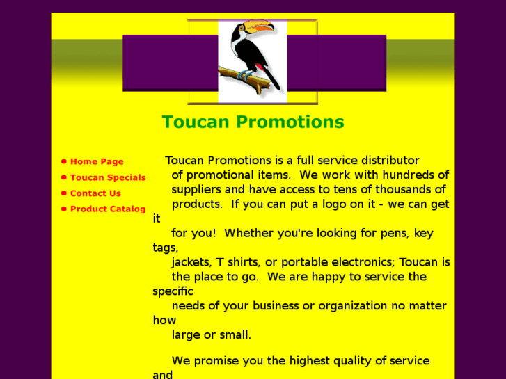 www.toucanpromotions.com