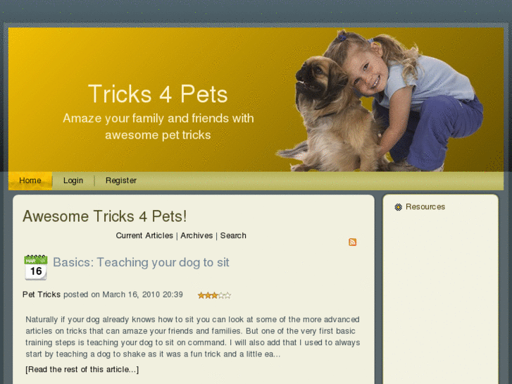 www.tricks4pets.com