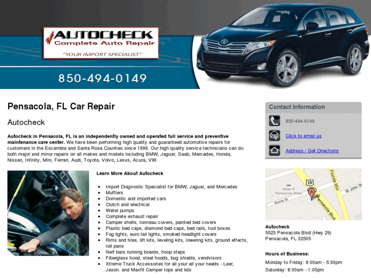 www.autorepair-pensacola.com