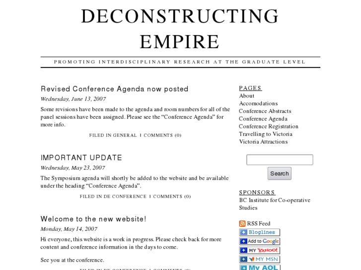 www.deconstructingempire.org