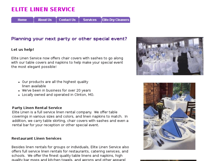 www.elitelinenservice.com