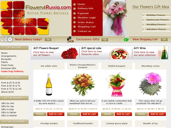 www.flowers4russia.com