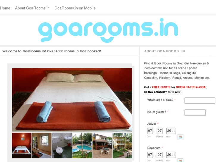 www.goarooms.in