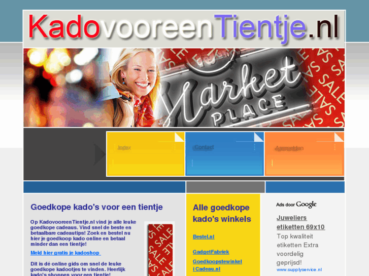 www.kadovooreentientje.nl