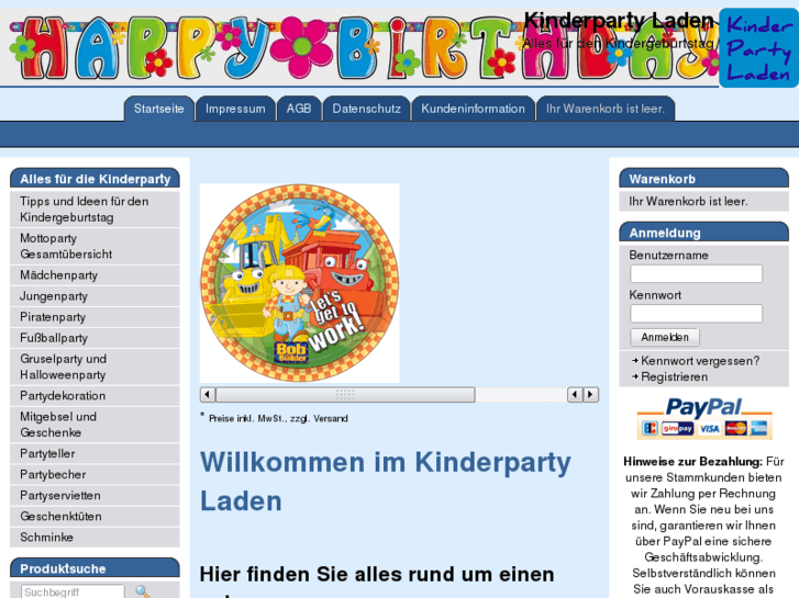 www.kinderparty-laden.com