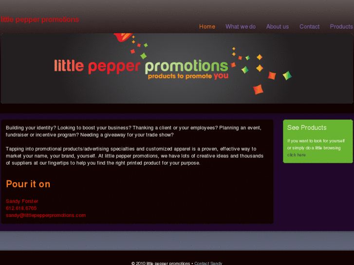 www.littlepepperpromotions.com