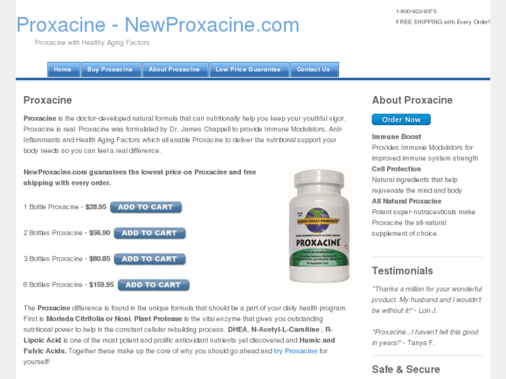 www.newproxacine.com