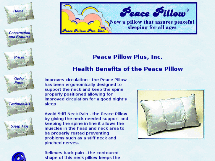 www.peacepillow.com